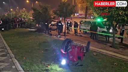 Adana'da Otomobil ile Elektrikli Bisiklet Çarpışması: 1 Ölü, 3 Yaralı