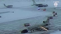 شاهد: روسيا تنشر مقطع فيديو يزعم أنه لأسرى حرب أوكرانيين يستقلون الطائرة إيل-76 قبل تحطمها