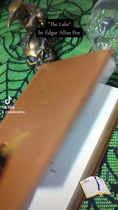 Poetry Reading: "The Lake" by Edgar Allan Poe | #shorts