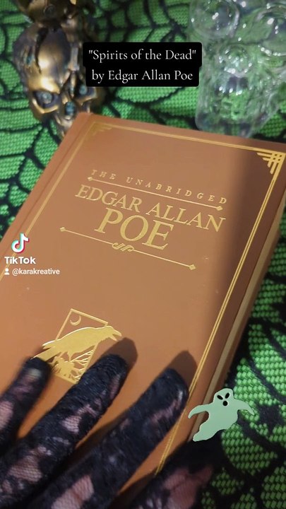 Poetry Reading: "Spirits of the Dead" by Edgar Allan Poe | #shorts