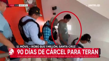 Dictan 90 días de cárcel para el coronel Yerko Terán por el caso ‘Millón de dólares’