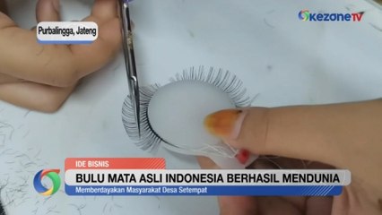 Bulu Mata Asli Indonesia Berhasil Mendunia