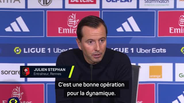 Rennes - Stéphan : Une bonne opération