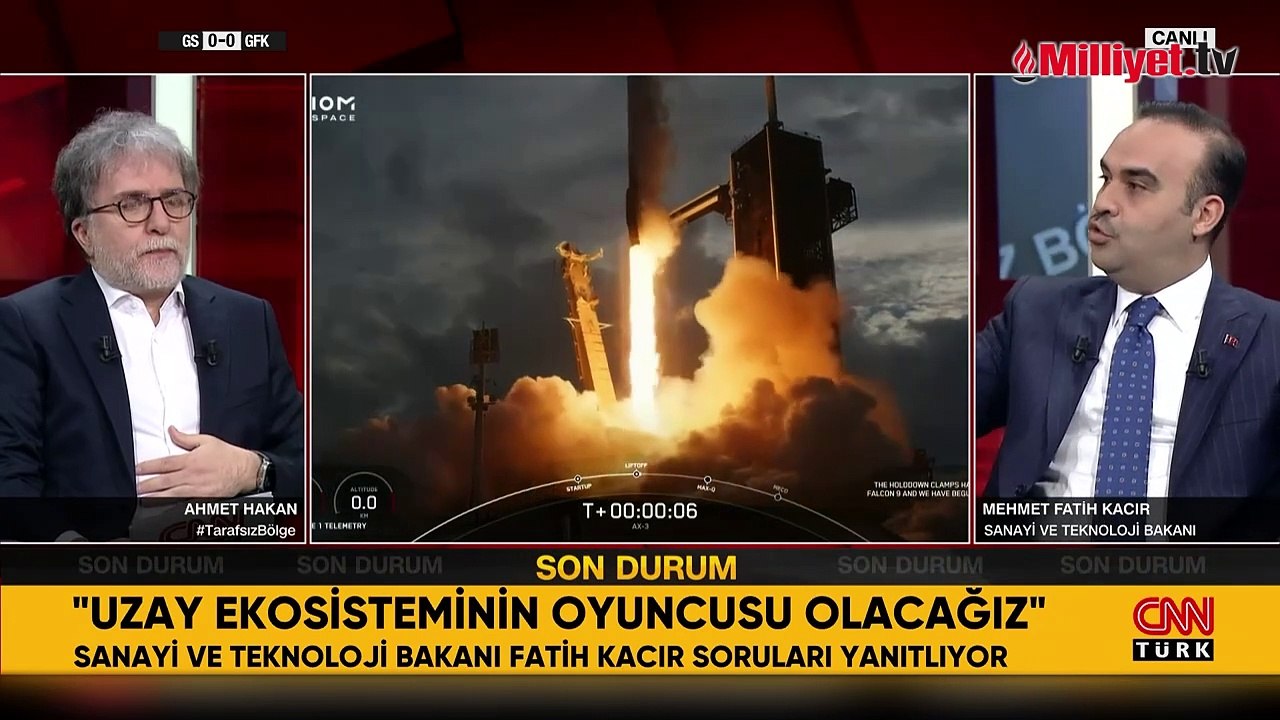 Bakan Kacır'dan CNN TÜRK'te önemli açıklamalar