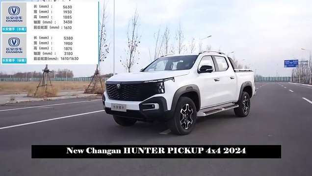 1.031 Km Extended Range,2.0T Extended Range Hybrid, New Changan HUNTER PICKUP 4x4 2024