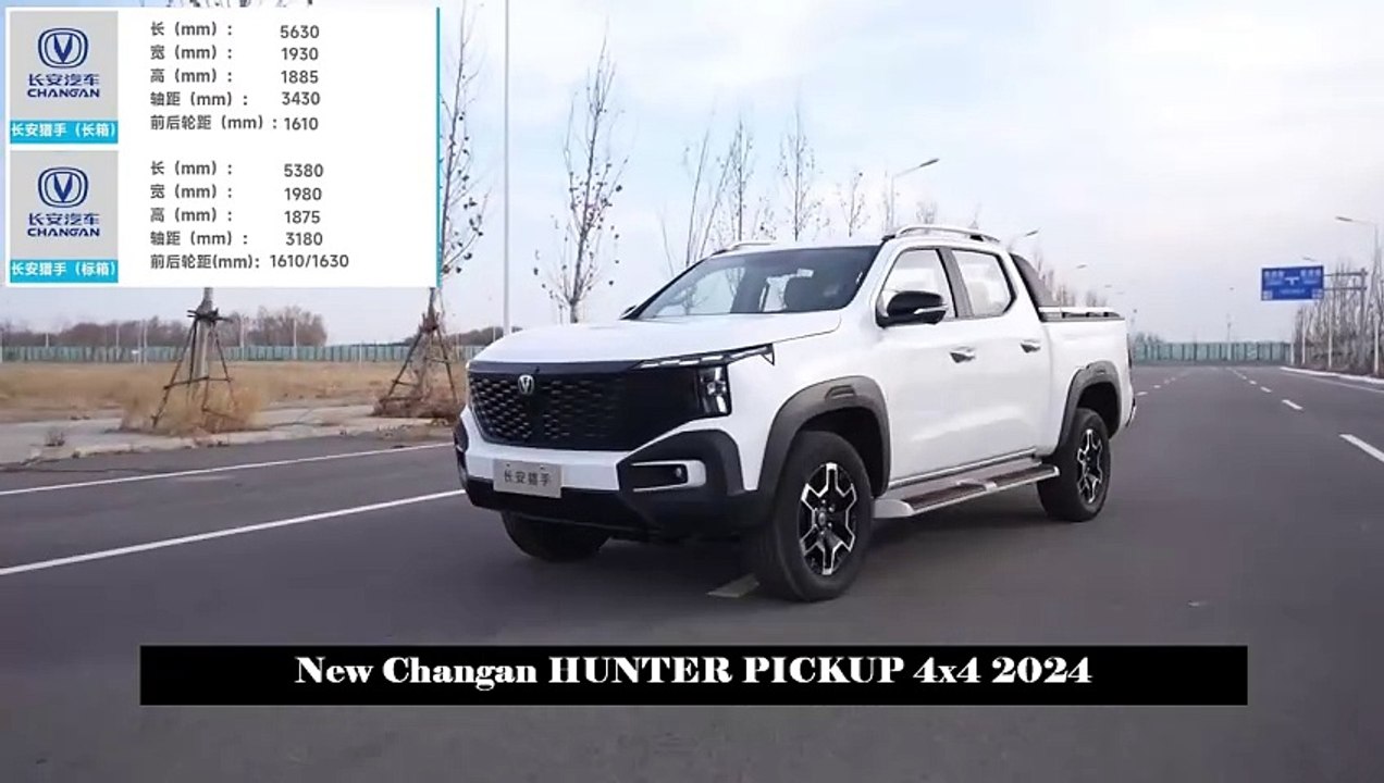 1.031 Km Extended Range,2.0T Extended Range Hybrid, New Changan HUNTER PICKUP 4x4 2024