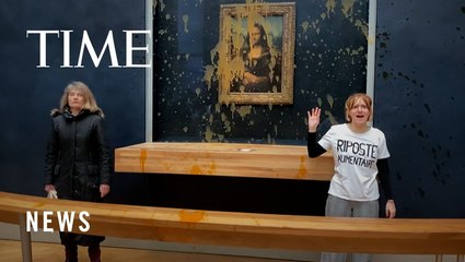 Protesters Just Targeted the Mona Lisa by Throwing Soup at the Masterpiece