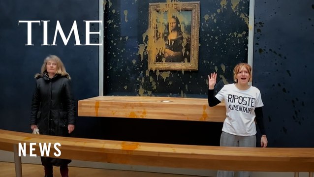 Protesters Just Targeted the Mona Lisa by Throwing Soup at the Masterpiece