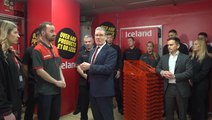 Keir Starmer visits Iceland store as chairman Richard Walker backs Labour