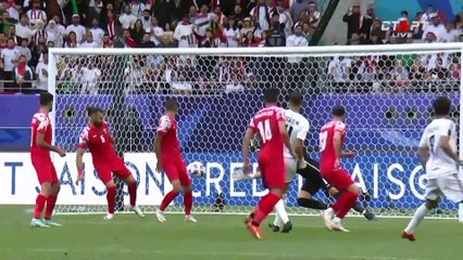 كأس آسيا 2023 العراق والاردن دور الـ 16 الشوط الثاني 2024-01-29