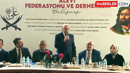 Turgut Altınok, Alevi Federasyonu ve Dernekleri ile Mamak'ta buluştu