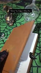 Poetry Reading: "Alone" by Edgar Allan Poe | #shorts