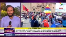 Pueblo de Perú rechaza la privatización de la venta de los boletos para ingresar a Machu Picchu