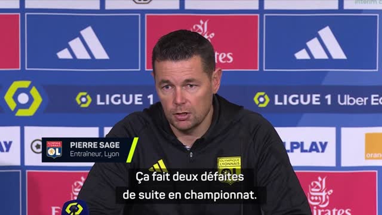 Lyon - Sage : "Je n'ai pas vu une équipe qui joue le maintien"