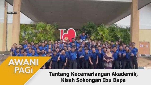 AWANI Pagi: Tentang Kecemerlangan Akademik, Kisah Sokongan Ibu Bapa