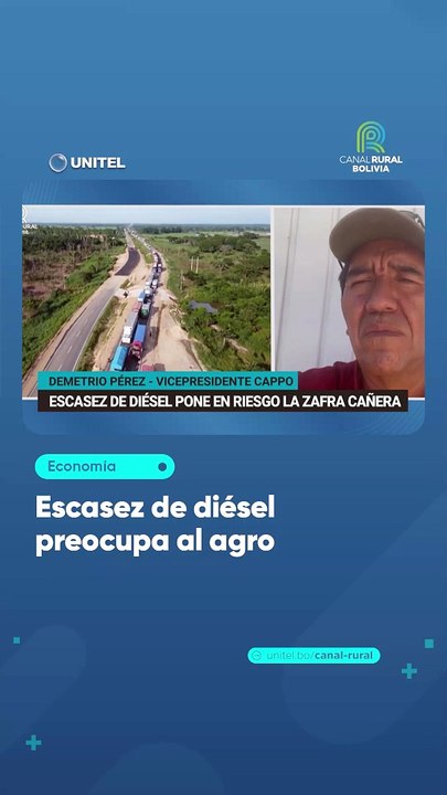 Escasez de diésel preocupa al agro