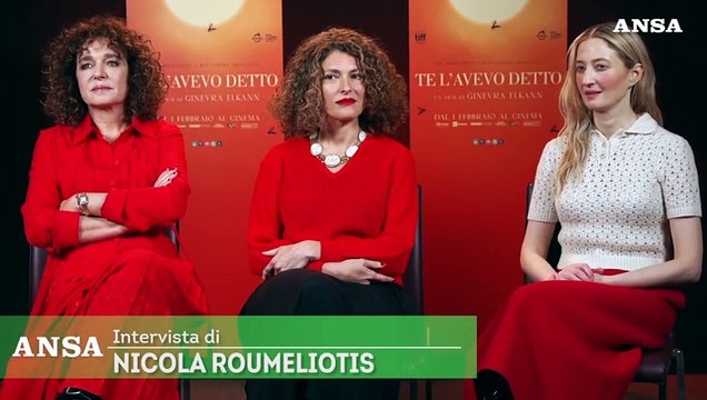 Te l'avevo detto , Ginevra Elkann: Un film su malessere e ansia