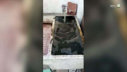 Le llega el agua color café y con olor a azufre en Arenales Tapatíos
