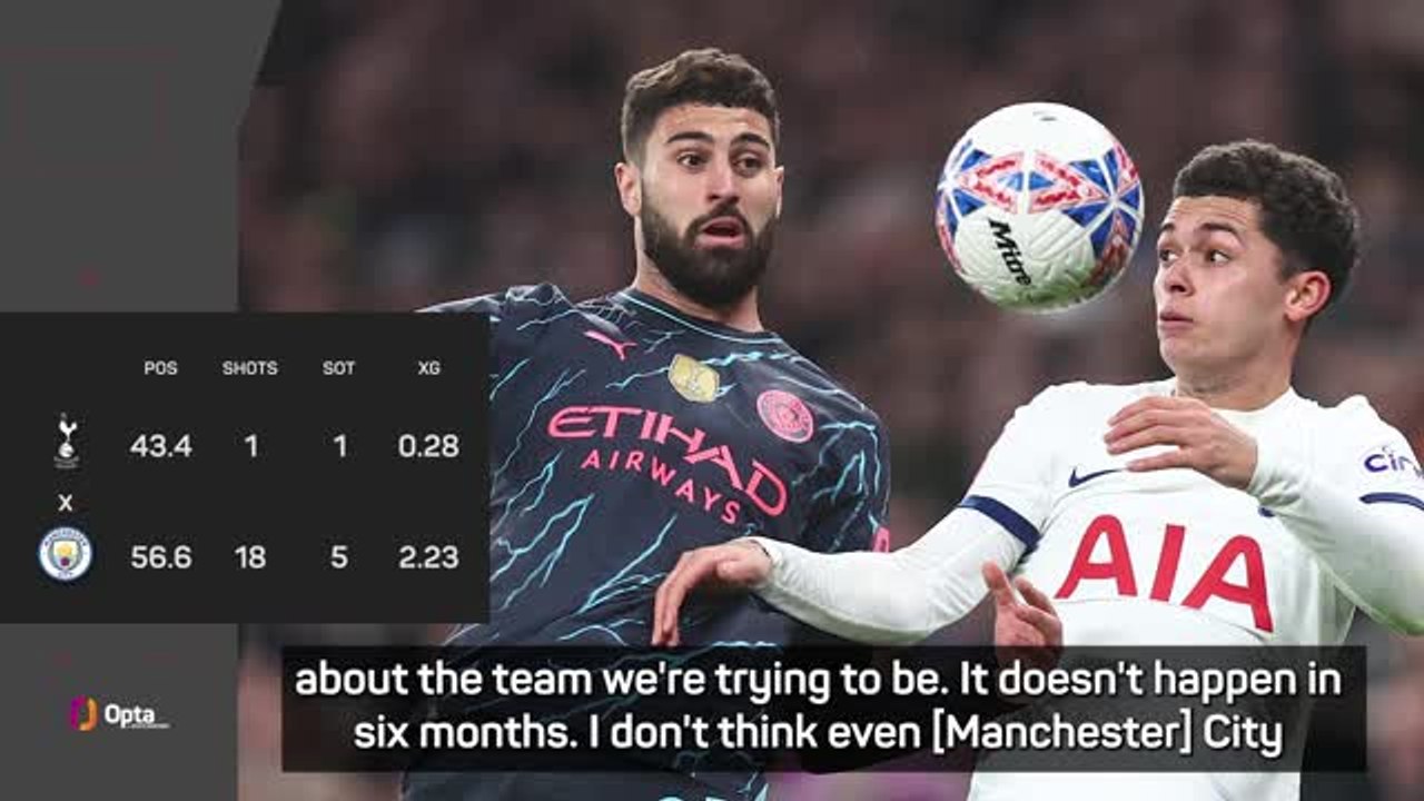 Postecoglou seeks 'perspective' on Spurs FA Cup exit
