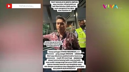 Penumpang Etihad Ngaku Dikasari Petugas, Ternyata..