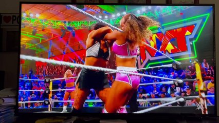 Brinley Reece and Kelani Jordan vs Kiana James and Izzi Dame at NXT Level UP