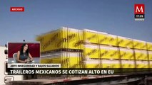 ¿Cómo impacta la inseguridad en las carreteras de México en los salarios de los traileros?