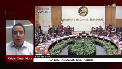 La distribución del poder: César Omar Mora