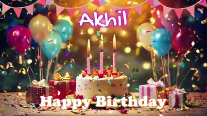 Happy Birthday Akhil