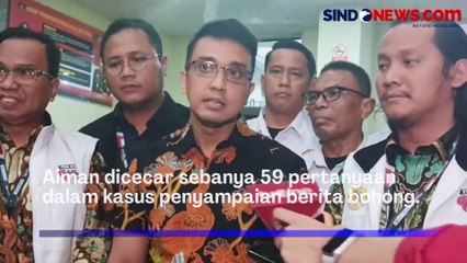 Jalani Pemeriksaan selama 12 Jam, Polisi Sita HP Aiman Witjaksono