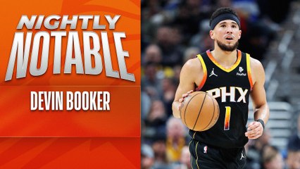 Nightly Notable: Devin Booker - Jan. 27 (PHL)