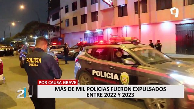 Eduardo Pérez Rocha: 50% de policías separados tenían antecedentes, es decir delincuentes ingresaron a la PNP