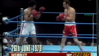 Alan Minter vs Monty Betham - boxing - middleweights