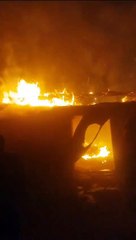 घर मे सो रहे लोगों को मारने की नीयत से आग लगाने का मामला दर्ज