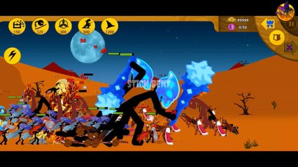 ULTIMATE POWER OF ARMY SPEARTON VS ARMY KYTCHU GOLDEN MAX 999 ICON | STICK WAR LEGACY | STICK BENT