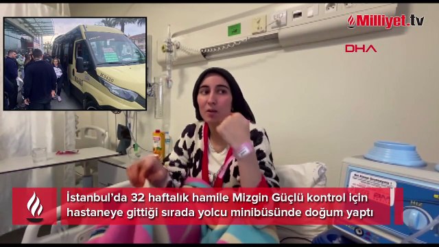 Bir bebekle bindiler iki bebekle indiler! 'Minibüsün içinde ilk defa böyle bir şeye şahit olduk'