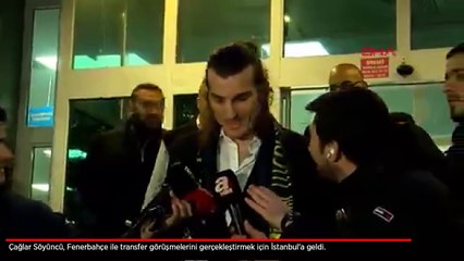 Çağlar Söyüncü, Fenerbahçe ile transfer görüşmelerini gerçekleştirmek için İstanbul'a geldi