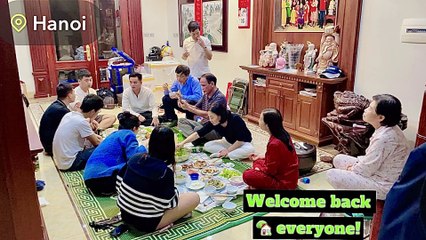 Welcome my Aunties FAM from Czech Republic back home for Vietnamese New Year 2024 with lots of gifts