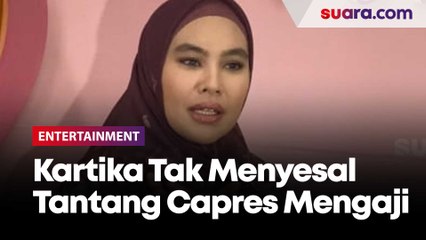 Ngotot Dirinya Benar, Kartika Putri Tak Menyesal Tantang Capres Mengaji