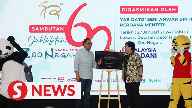 PM announces RM5mil allocation for Zoo Negara, another RM5mil through CSR programmes