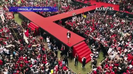 [FULL] Orasi Politik Ganjar Pranowo saat Kampanye Akbar di Cirebon