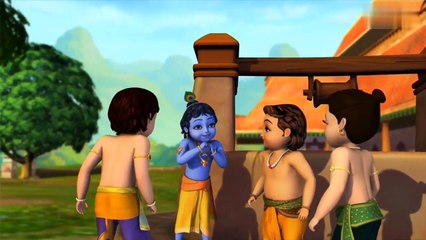 Little Krishna 5 - Telugu | Discover the Thrilling Horror Cave Adventure 🧙‍♂️