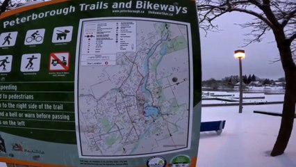 WINTER Walk Peterborough Ontario