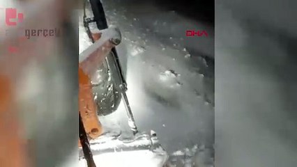 Siirt - Şırnak karayolu ulaşıma kapatıldı