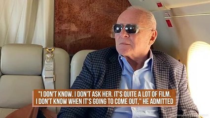 NEWS OF THE WEEK: Anthony Hopkins reveals his wife is making documentary about his life