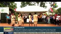 Pueblos indígenas de Nicaragua se benefician con la construcción de carreteras