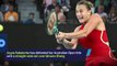 Breaking News - Aryna Sabalenka wins Australian Open