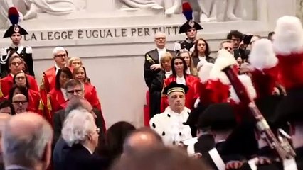 Milano, l'inaugurazione dell'anno giudiziario