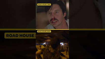 Road House (1989) VS Road House (2024) #shorts #split #versus