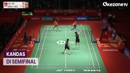Highlight Indonesia Masters 2024 : Lanny/Ribka Dikandaskan Pasangan China di Semifinal