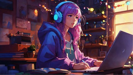 Video with calming music for concentration and absorption .